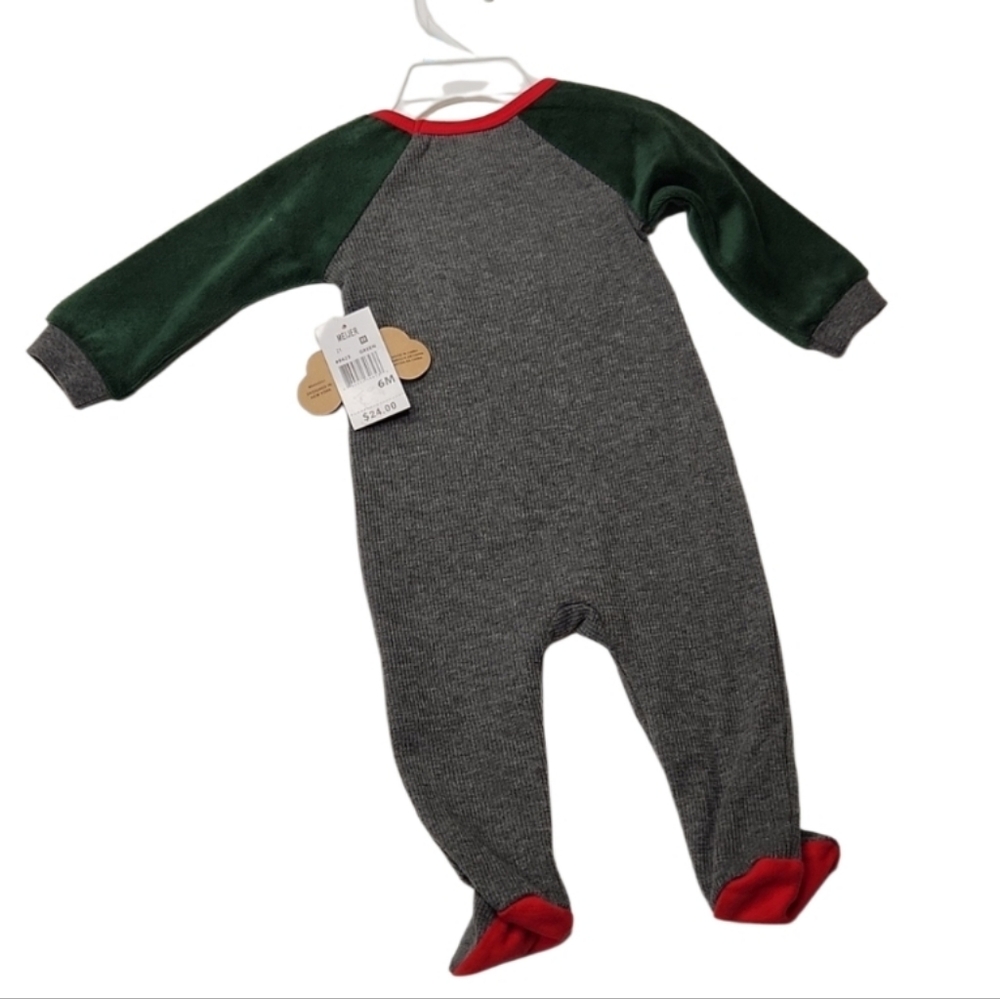 Baby Essentials Holiday Rompers (6M) - Picture 11 of 14